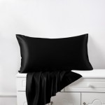 Black Silk Pillowcases Australia