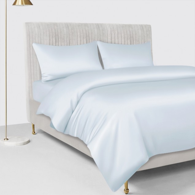 Alice Blue 22 Momme Mulberry Silk Duvet Cover Australia
