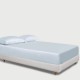 Alice Blue 22 Momme Mulberry Silk Fitted Sheet Australia Alice Blue 22 Momme Mulberry Silk Fitted Sheet Australia