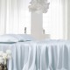Alice Blue 22 Momme Mulberry Silk Fitted Sheet Australia Alice Blue 22 Momme Mulberry Silk Fitted Sheet Australia