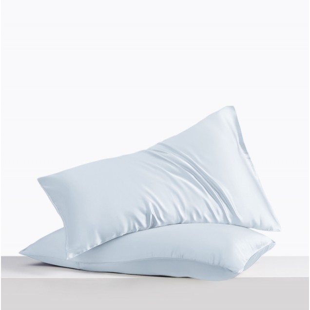 Alice Blue Envelope 22 Momme Mulberry Silk Pillowcase Australia Alice Blue Envelope 22 Momme Mulberry Silk Pillowcase Australia