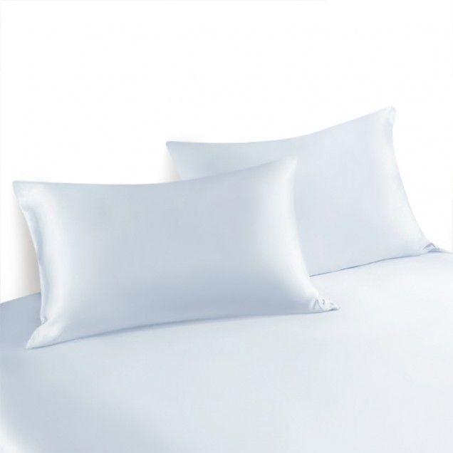 Alice Blue Envelope 22 Momme Mulberry Silk Pillowcase Australia Alice Blue Envelope 22 Momme Mulberry Silk Pillowcase Australia