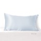Alice Blue 22 Momme Mulberry Silk Pillowcase with Hidden Zipper Australia Alice Blue 22 Momme Mulberry Silk Pillowcase with Hidden Zipper Australia