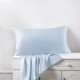 Baby Blue 22 Momme Mulberry Silk Pillowcase with Hidden Zipper Australia Baby Blue 22 Momme Mulberry Silk Pillowcase with Hidden Zipper Australia