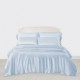 Baby Blue 3 PCS 22 Momme Mulberry Silk Duvet Cover Set Australia Baby Blue 3 PCS 22 Momme Mulberry Silk Duvet Cover Set Australia