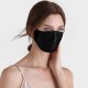 Black Double-Sided 22 Momme Silk Face Mask Australia Black Double-Sided 22 Momme Silk Face Mask Australia