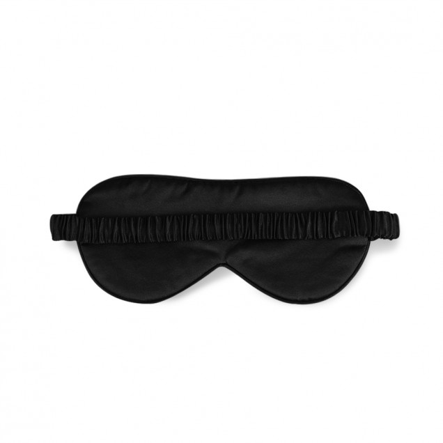 Black & Gold Silk Sleep Mask Australia