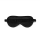 Black & Silver Silk Sleep Mask Australia