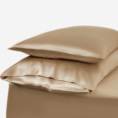 Cappuccino Envelope 22 Momme Mulberry Silk Pillowcase Australia