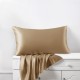 Cappuccino 22 Momme Mulberry Silk Pillowcase with Hidden Zipper Australia Cappuccino 22 Momme Mulberry Silk Pillowcase with Hidden Zipper Australia