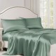 Celadon Green 22 Momme Mulberry Silk Flat Sheet Australia Celadon Green 22 Momme Mulberry Silk Flat Sheet Australia