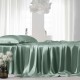 Celadon Green 22 Momme Mulberry Silk Sheet Set Australia Celadon Green 22 Momme Mulberry Silk Sheet Set Australia