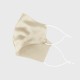 Champagne & White Double-Sided 22 Momme Silk Face Mask Australia Champagne & White Double-Sided 22 Momme Silk Face Mask Australia