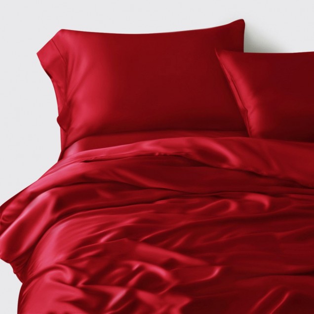 Cherry 22 Momme Mulberry Silk Duvet Cover Australia Cherry 22 Momme Mulberry Silk Duvet Cover Australia