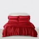 Cherry 3 PCS 22 Momme Mulberry Silk Duvet Cover Set Australia