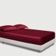 Claret 22 Momme Mulberry Silk Fitted Sheet Australia Claret 22 Momme Mulberry Silk Fitted Sheet Australia