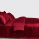 Claret 3 PCS 22 Momme Mulberry Silk Duvet Cover Set Australia Claret 3 PCS 22 Momme Mulberry Silk Duvet Cover Set Australia