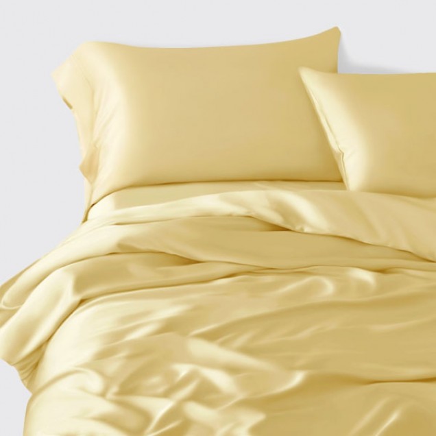 Gold 22 Momme Mulberry Silk Duvet Cover Australia Gold 22 Momme Mulberry Silk Duvet Cover Australia