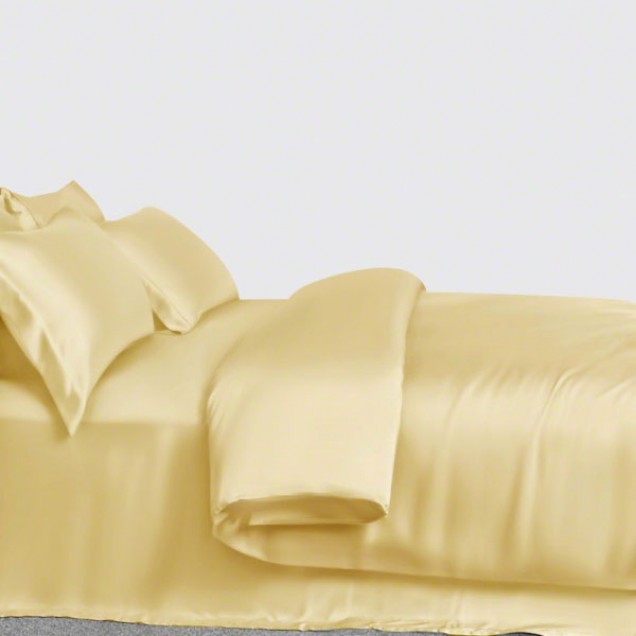 Gold 3 PCS 22 Momme Mulberry Silk Duvet Cover Set Australia Gold 3 PCS 22 Momme Mulberry Silk Duvet Cover Set Australia