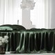 Hunter Green 22 Momme Mulberry Silk Flat Sheet Australia Hunter Green 22 Momme Mulberry Silk Flat Sheet Australia