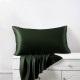 Hunter Green 22 Momme Mulberry Silk Pillowcase with Hidden Zipper Australia Hunter Green 22 Momme Mulberry Silk Pillowcase with Hidden Zipper Australia