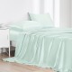 Light Cyan 22 Momme Mulberry Silk Flat Sheet Australia Light Cyan 22 Momme Mulberry Silk Flat Sheet Australia