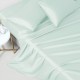 Light Cyan 22 Momme Mulberry Silk Flat Sheet Australia Light Cyan 22 Momme Mulberry Silk Flat Sheet Australia