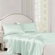 Light Cyan 22 Momme Mulberry Silk Flat Sheet Australia Light Cyan 22 Momme Mulberry Silk Flat Sheet Australia