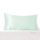 Light Cyan 22 Momme Mulberry Silk Pillowcase with Hidden Zipper Australia Light Cyan 22 Momme Mulberry Silk Pillowcase with Hidden Zipper Australia