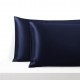 Navy Envelope 22 Momme Mulberry Silk Pillowcase Australia Navy Envelope 22 Momme Mulberry Silk Pillowcase Australia