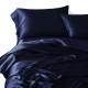 Navy 3 PCS 22 Momme Mulberry Silk Duvet Cover Set Australia Navy 3 PCS 22 Momme Mulberry Silk Duvet Cover Set Australia