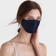 Navy & Black Double-Sided 22 Momme Silk Face Mask Australia Navy & Black Double-Sided 22 Momme Silk Face Mask Australia