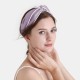 Purple & Ivory Silk Headband Australia Purple & Ivory Silk Headband Australia