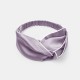 Purple & Ivory Silk Headband Australia Purple & Ivory Silk Headband Australia