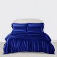 Royal Blue 3 PCS 22 Momme Mulberry Silk Duvet Cover Set Australia Royal Blue 3 PCS 22 Momme Mulberry Silk Duvet Cover Set Australia
