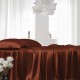 Rust Red 22 Momme Mulberry Silk Fitted Sheet Australia Rust Red 22 Momme Mulberry Silk Fitted Sheet Australia