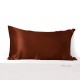 Rust Red Envelope 22 Momme Mulberry Silk Pillowcase Australia Rust Red Envelope 22 Momme Mulberry Silk Pillowcase Australia
