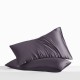 Slate Gray Envelope 22 Momme Mulberry Silk Pillowcase Australia Slate Gray Envelope 22 Momme Mulberry Silk Pillowcase Australia