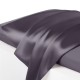 Slate Gray Envelope 22 Momme Mulberry Silk Pillowcase Australia Slate Gray Envelope 22 Momme Mulberry Silk Pillowcase Australia