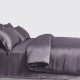 Slate Gray 3 PCS 22 Momme Mulberry Silk Duvet Cover Set Australia Slate Gray 3 PCS 22 Momme Mulberry Silk Duvet Cover Set Australia