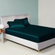 Teal 22 Momme Mulberry Silk Sheet Set Australia Teal 22 Momme Mulberry Silk Sheet Set Australia