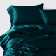 Teal 3 PCS 22 Momme Mulberry Silk Duvet Cover Set Australia Teal 3 PCS 22 Momme Mulberry Silk Duvet Cover Set Australia