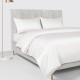 White 22 Momme Mulberry Silk Duvet Cover Australia