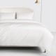 White 22 Momme Mulberry Silk Duvet Cover Australia