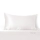 White 22 Momme Mulberry Silk Pillowcase with Hidden Zipper Australia White 22 Momme Mulberry Silk Pillowcase with Hidden Zipper Australia