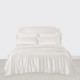 White 3 PCS 22 Momme Mulberry Silk Duvet Cover Set Australia White 3 PCS 22 Momme Mulberry Silk Duvet Cover Set Australia